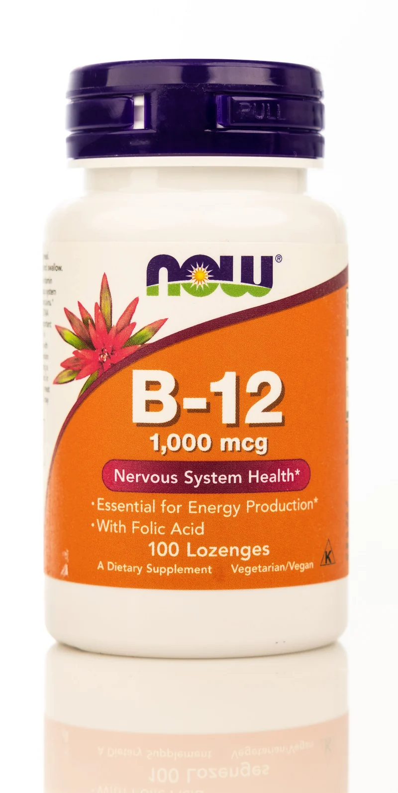 Now B-12 1000 mcg 100 Lozenges