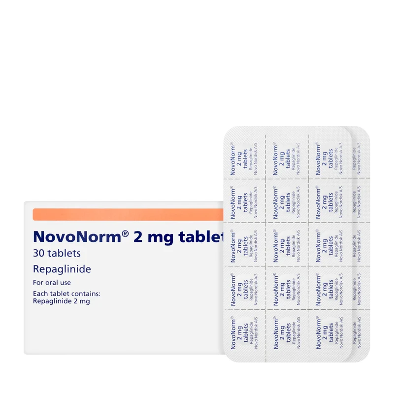 Novonorm 2Mg 30 Tablets