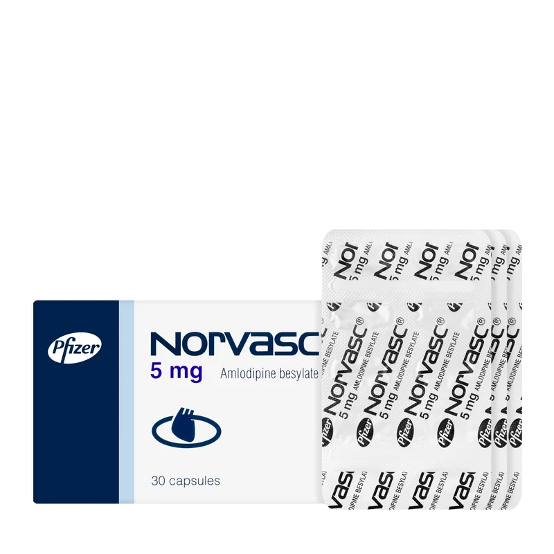 Norvasc 5Mg 30 Capsules