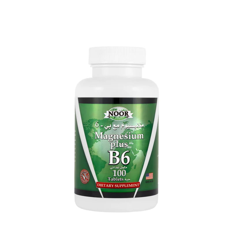 Noor Magnesium Plus B6 100 Tablet