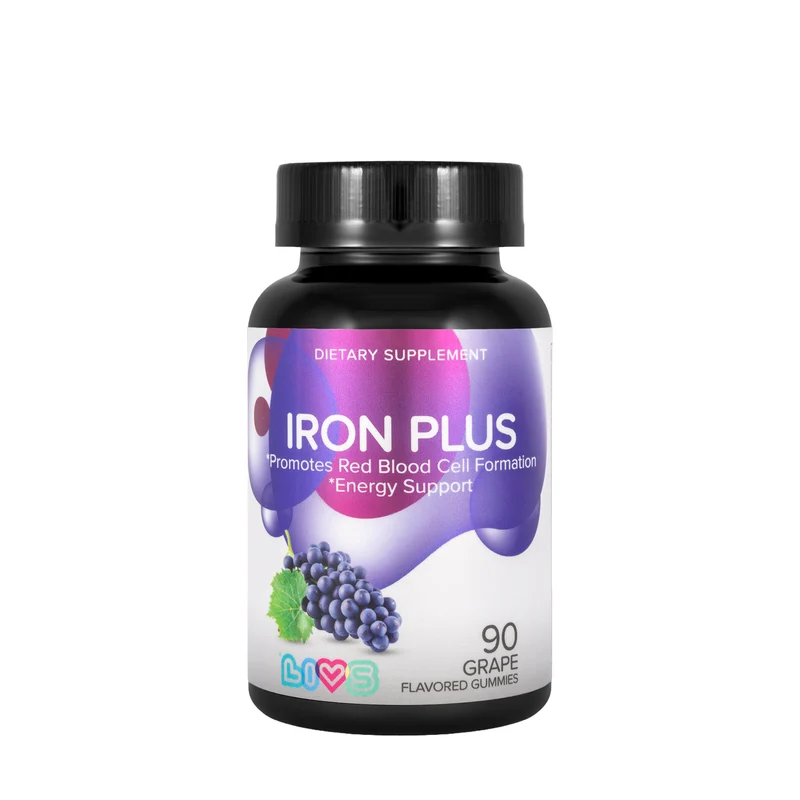 Livs Iron Plus 90 Gummies