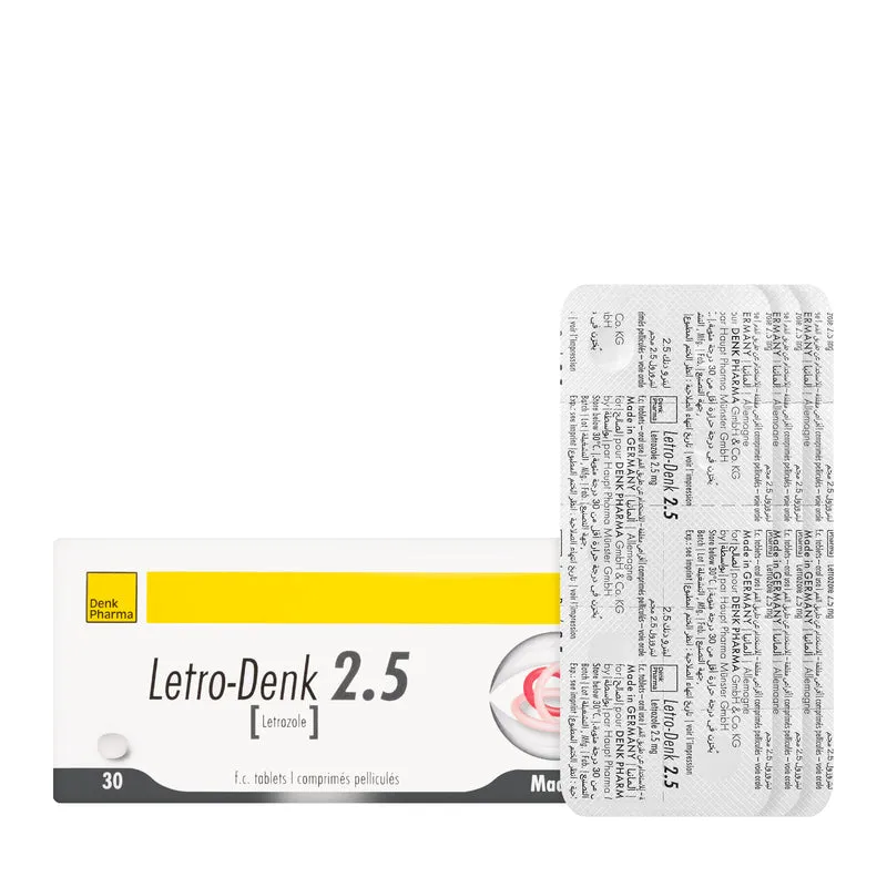 Letrozole Denk 2.5Mg 30 Tablets