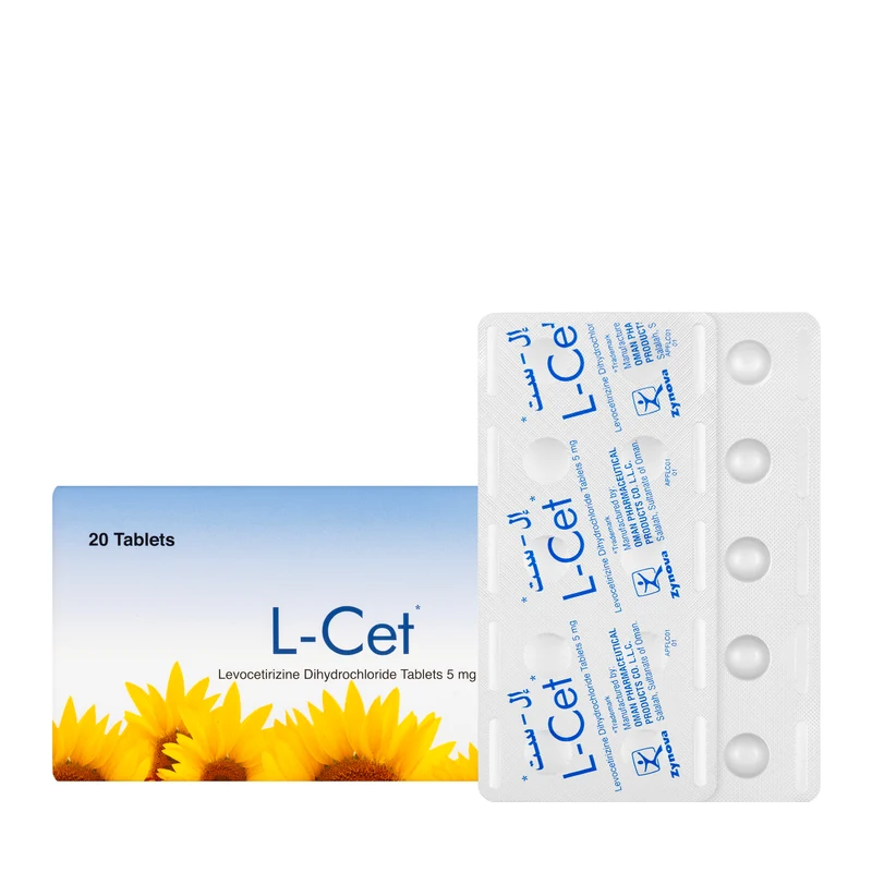L-Cet 5Mg 20 Tablets