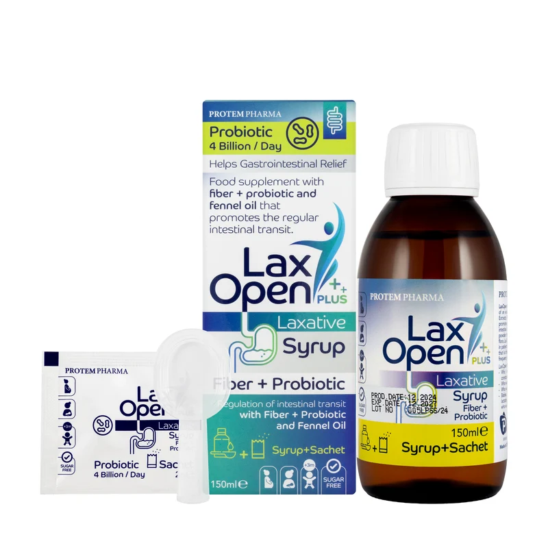 Lax Open Plus Syrup 150Ml