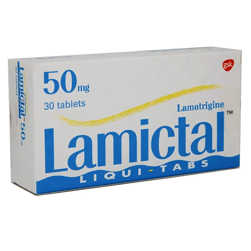 Lamictal Liquitabs 50Mg 30 Tablets