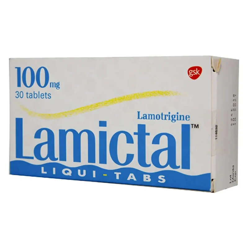 Lamictal Liquitabs 100Mg 30 Tablets