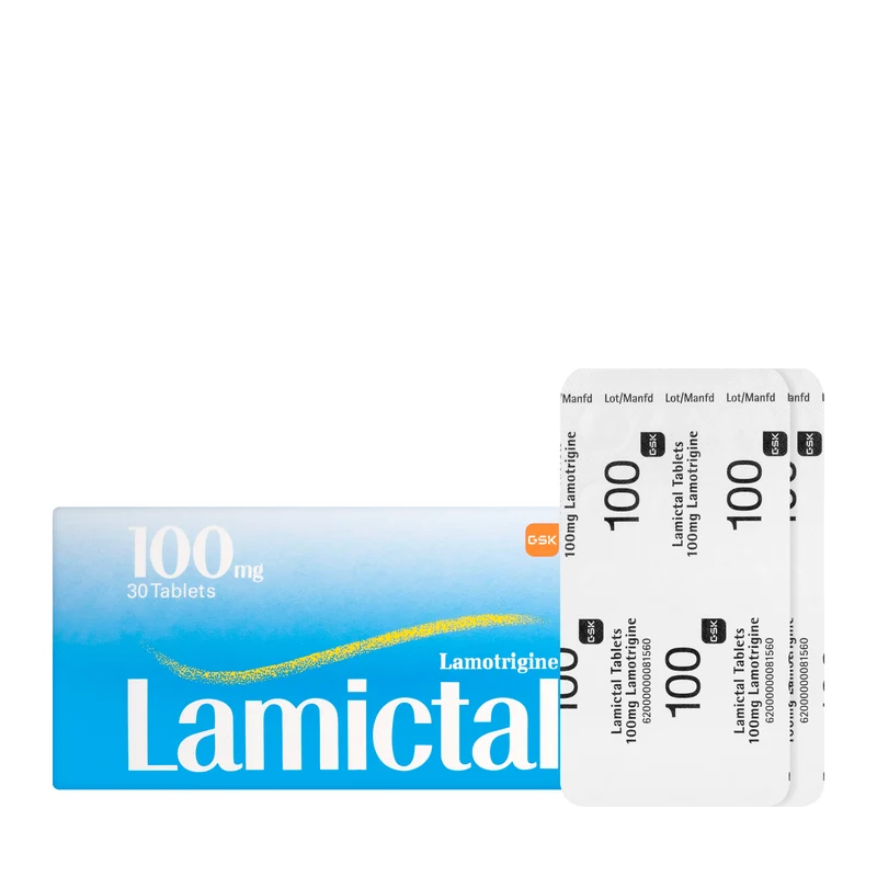 Lamictal 100Mg 30 Tablets