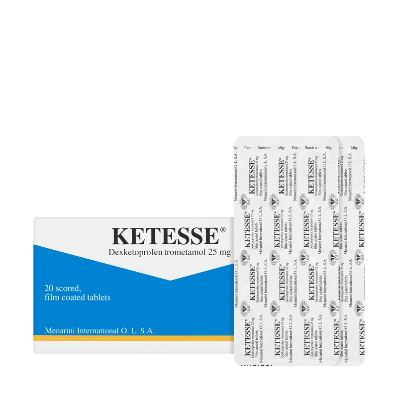Ketesse 25Mg 20 Tablets