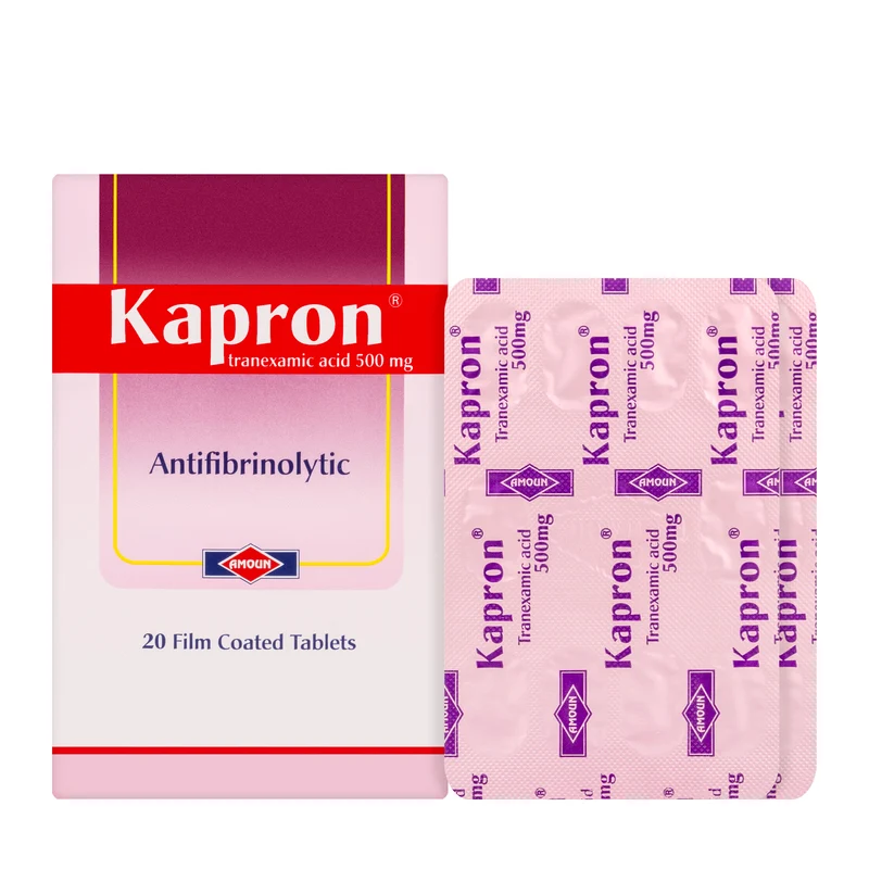 Kapron 500Mg 20 Tablets