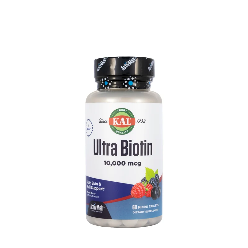 Kal Ultra Biotin 10000 mcg 60 Tablet