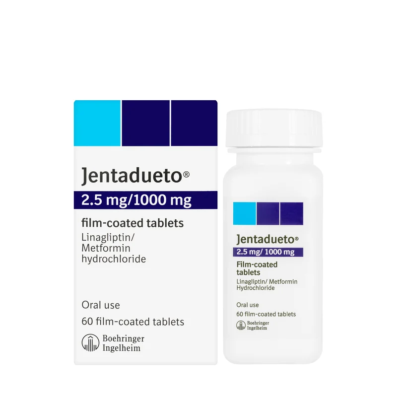 Jentaduteo 2.5/1000Mg 60 Tablets