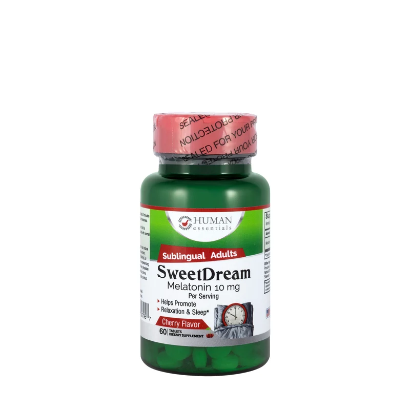 Human Essentials Sweet Dream Melatonin 10mg 60 Tabletlet