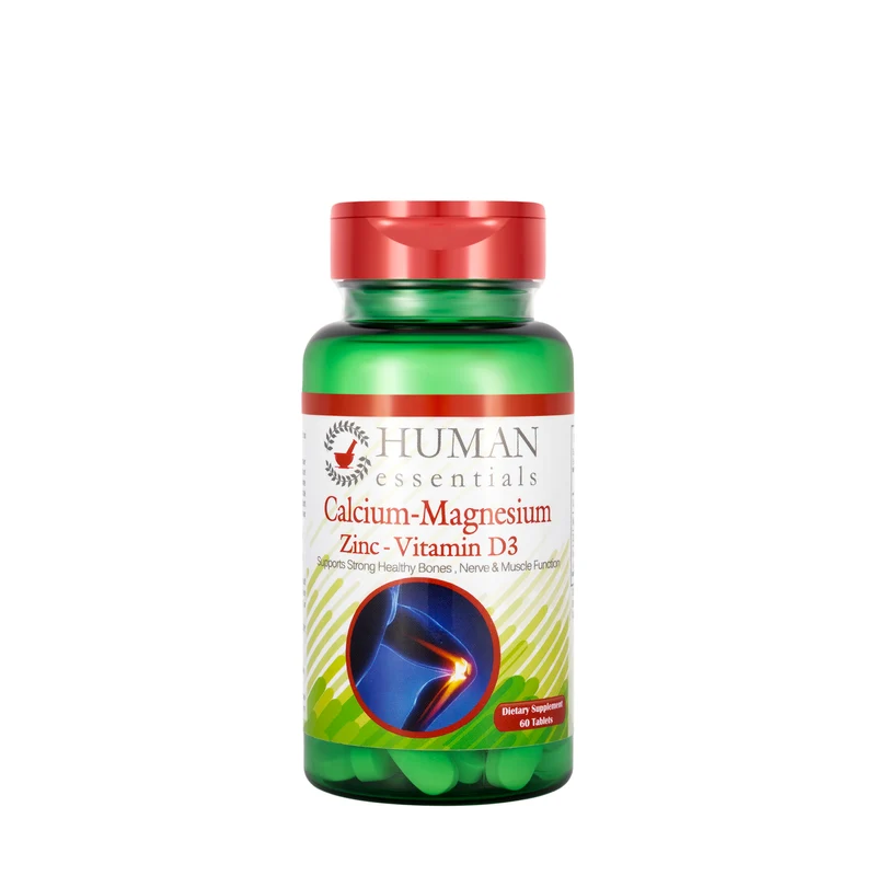 Human Essentials Calcium Magnesium Zinc +Vitamin D3 60 Tablet