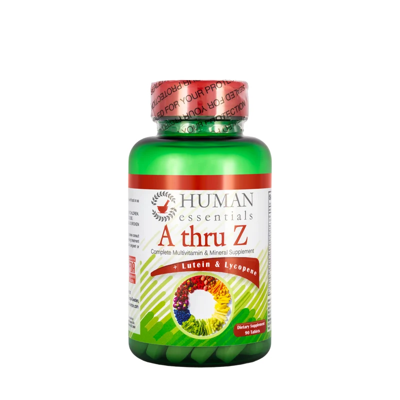Human Essentials A Thru Z (multivitamins and Minerals) 90 Tablet