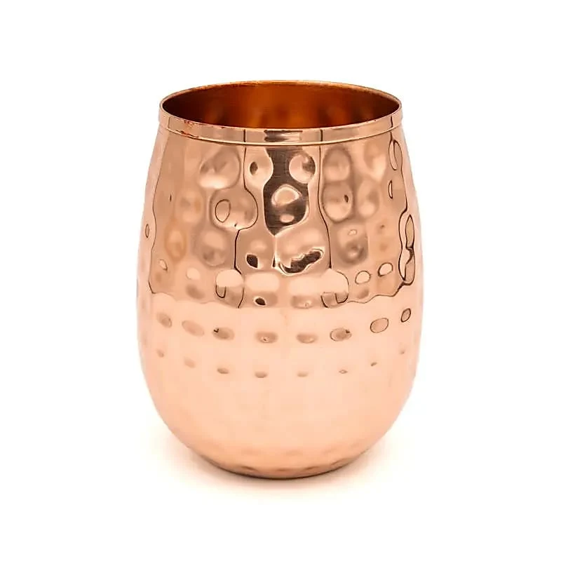 Kopparmugg, hammrad - 350ml