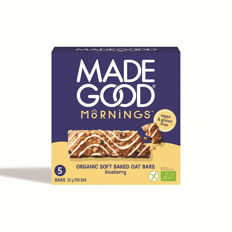 Glutenfreie SOFT SWEEDS MIT BERRY BERRIES BIO (5 x 30 g) 150 g - MADEGOOD MORNINGS