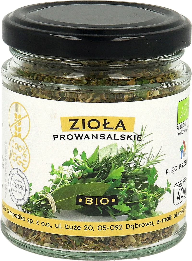 PROVANCIAL HERBS GLUTENFREIES BIO 40 g - FÜNF CHANGES