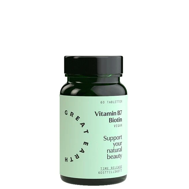 Vitamin B7/Biotin 60 tabletter