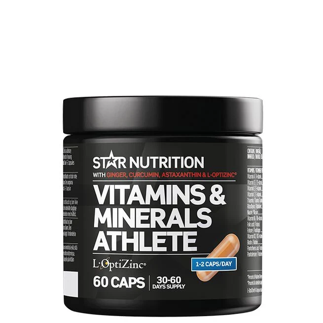 Ultimate Vitamins & Minerals Athlete 60 kapslar