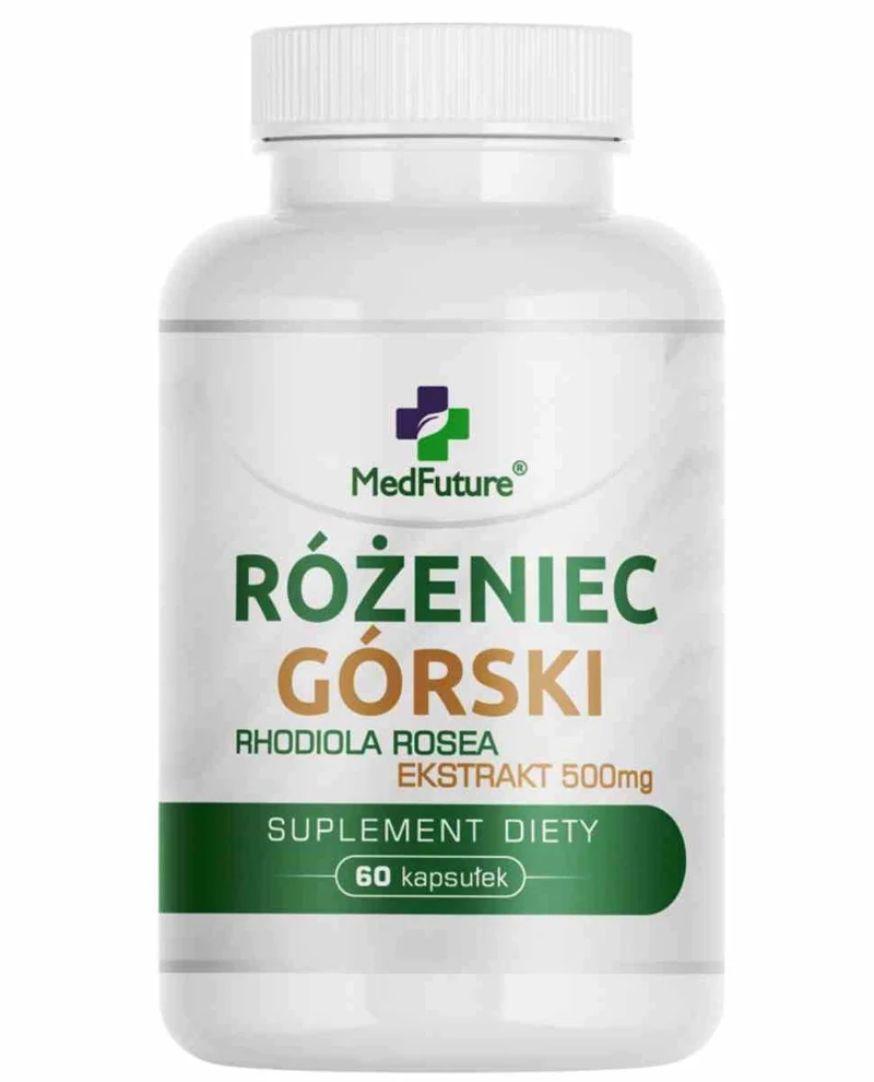 MedFuture Rhodiola rosea Extrakt 500mg 60 Kapseln