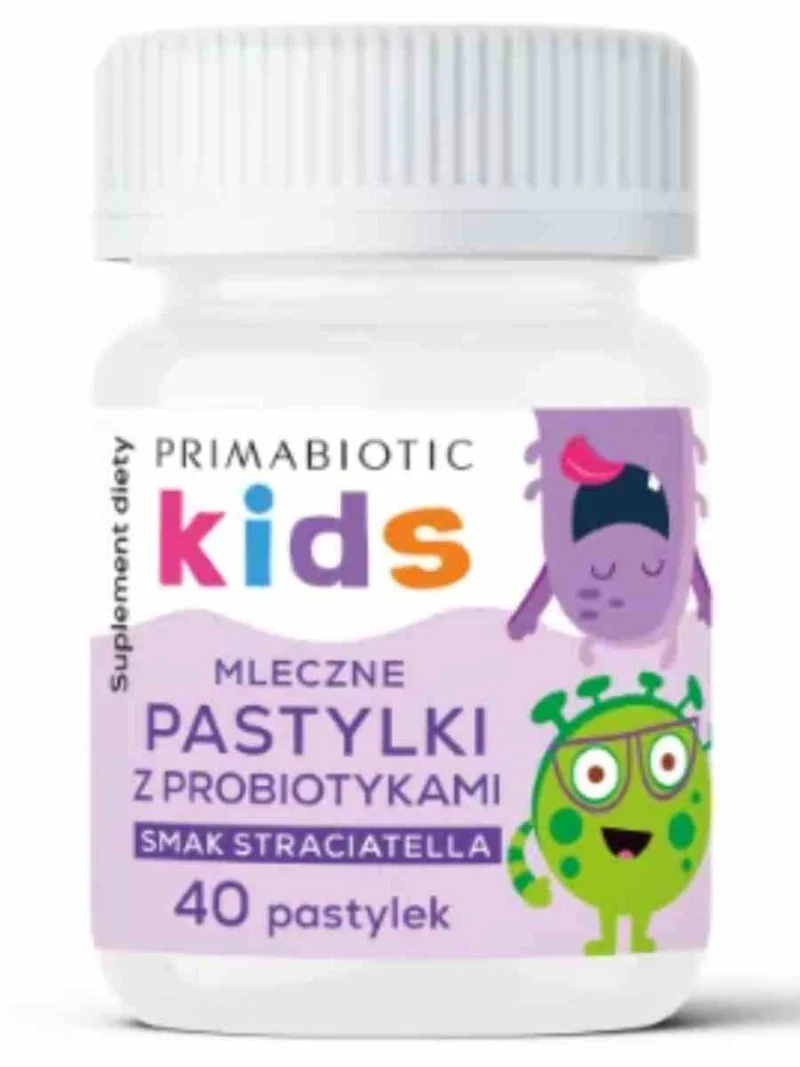 PrimaBiotic Milk probiotische Lutschtabletten mit Straciatella-Geschmack 40 Stück