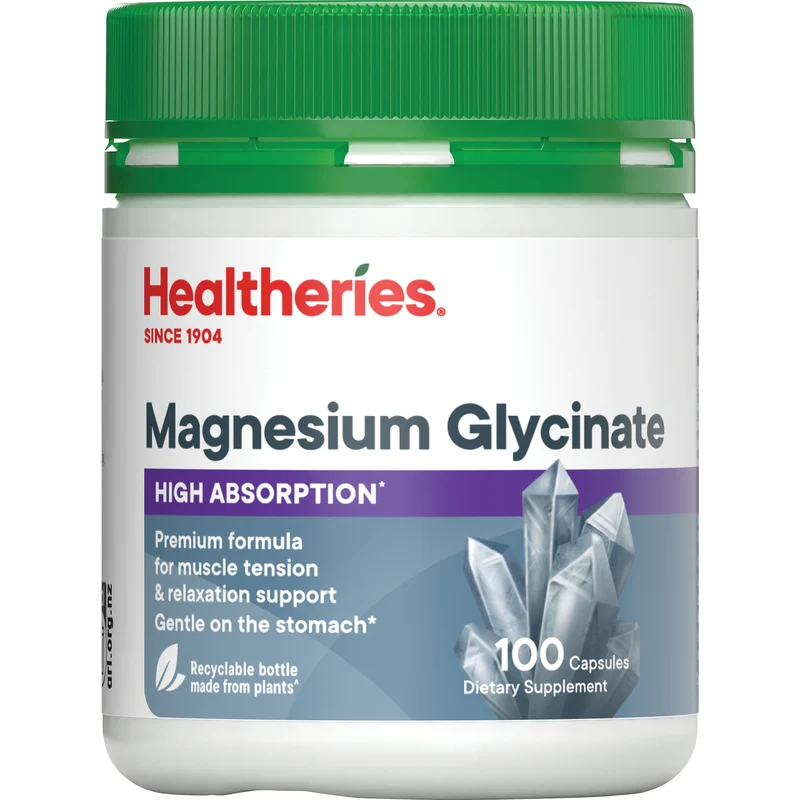 Healtheries Magnesium Glycinate Caps 100s
