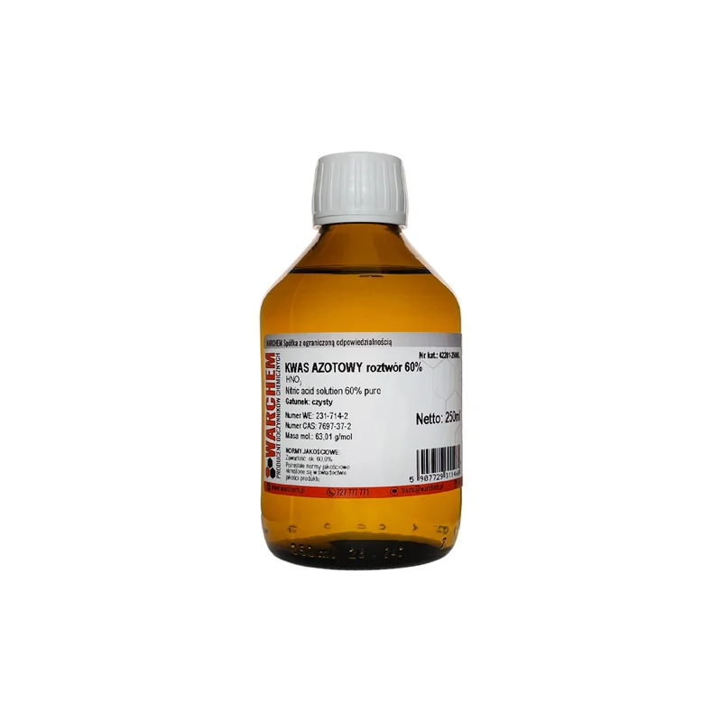 Salpetersäure 60%ige Lösung - rein 250ml WARCHEM