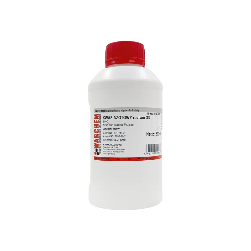 Salpetersäure 3%ige Lösung - rein 500ml WARCHEM