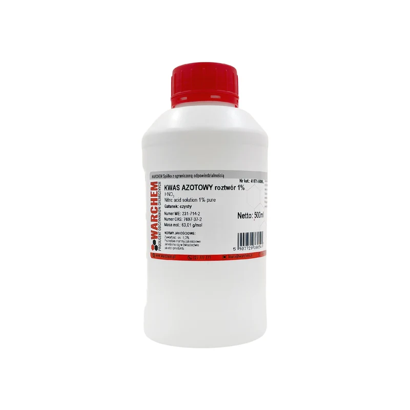 Salpetersäure 1%ige Lösung - rein 500ml WARCHEM