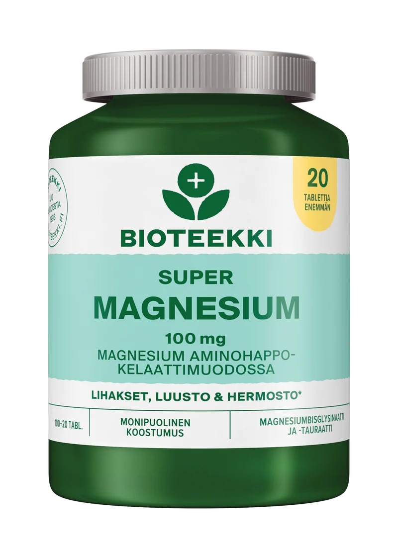 SUPER Magnesium 100+ 20tbl.