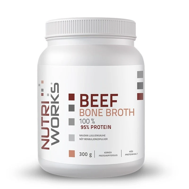 Beef Bone Broth 100%, Nötköttsbuljongpulver 300g