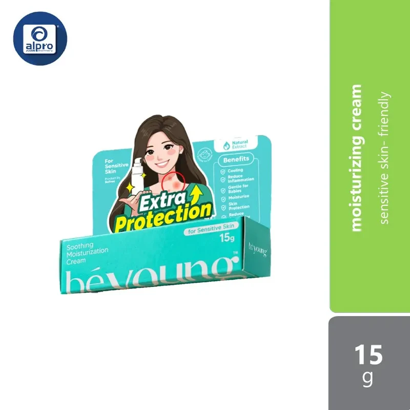 Beyoung Moisturizing Cream 15g | Sensitive Skin- Friendly