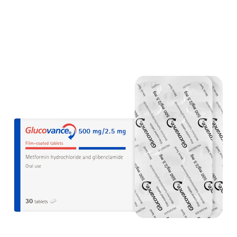 Glucovance 500/2.5Mg 30 Tablets