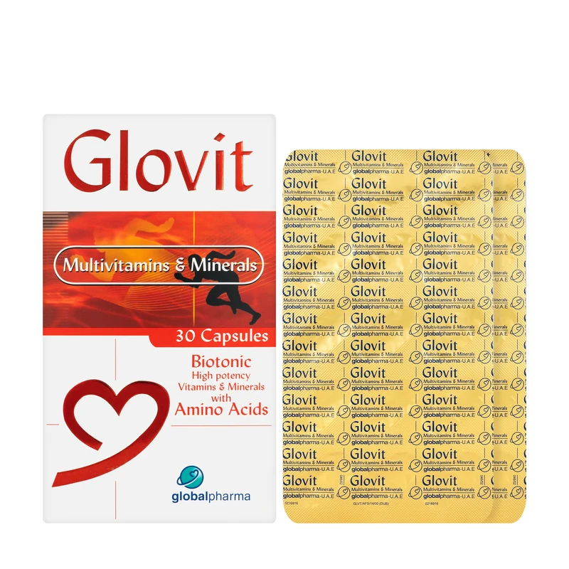 Glovit multivitamins And Minerals 30 Capsules