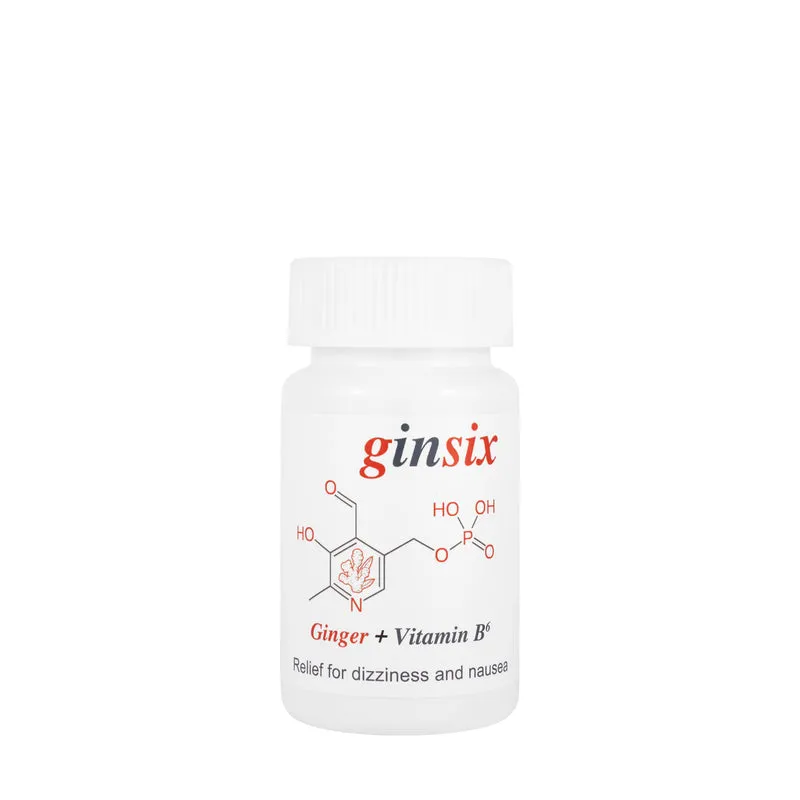 Ginsix Ginger+Vitamin B6 30 Capsule