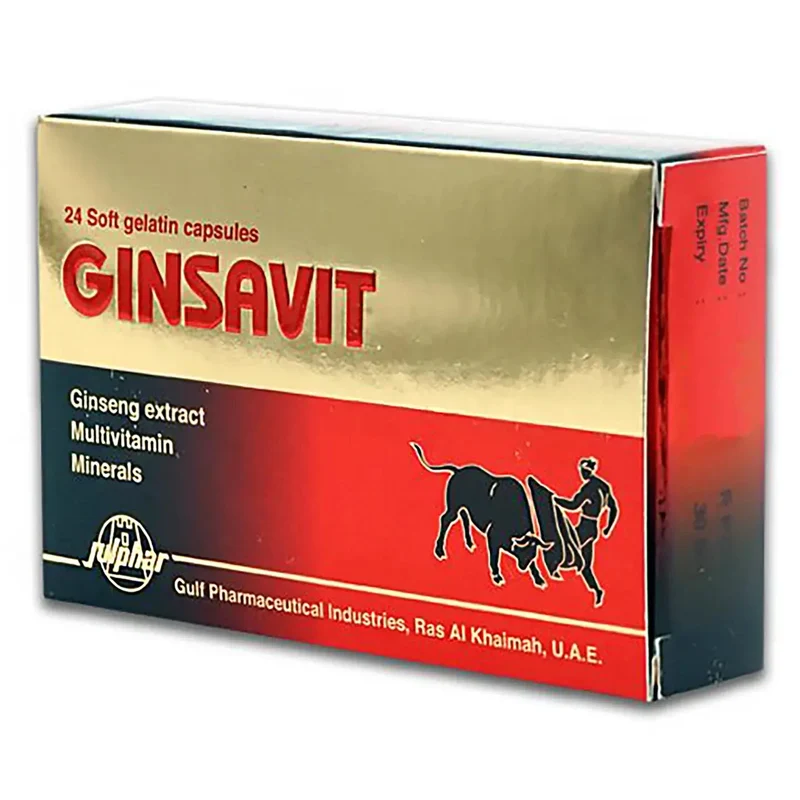 Ginsavit 24 Capsules