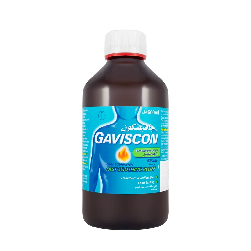 Gaviscon Pepperment Liquid 600 Ml