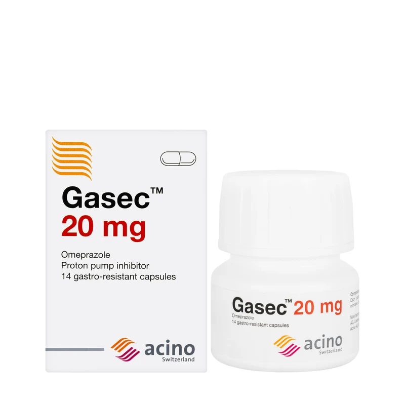 Gasec 20Mg 14 Capsules