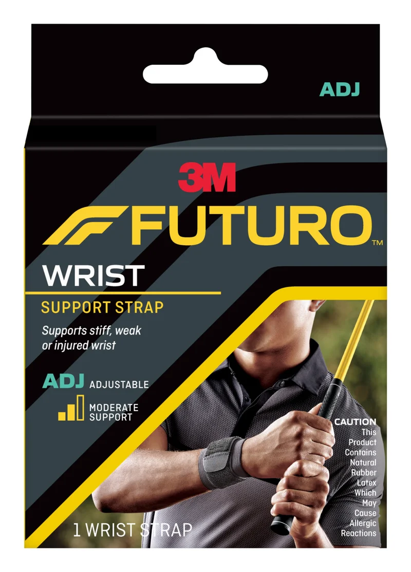 Futuro Wrist Support Strap [Adjustable] Black 46378
