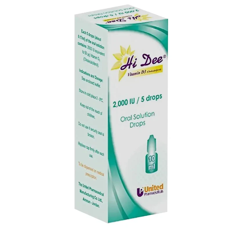 Hi DeeVitamin D3 2000IU Drops 10 Ml