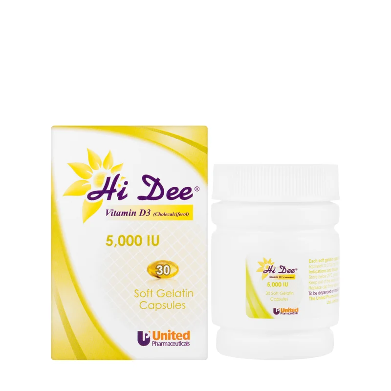 Hi Dee 5000 IU 30 Capsules