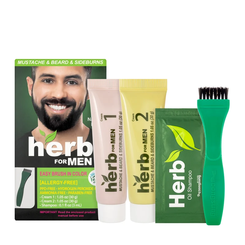 Herb for Men Natural Black Color Cream