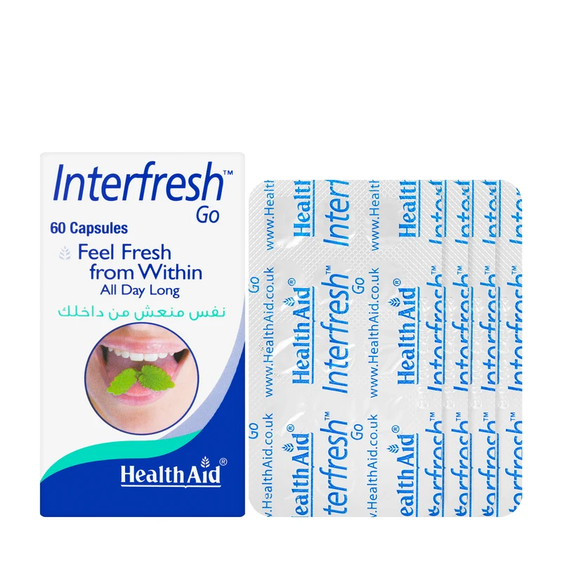 Health Aid Interfresh Go 60 Capsules