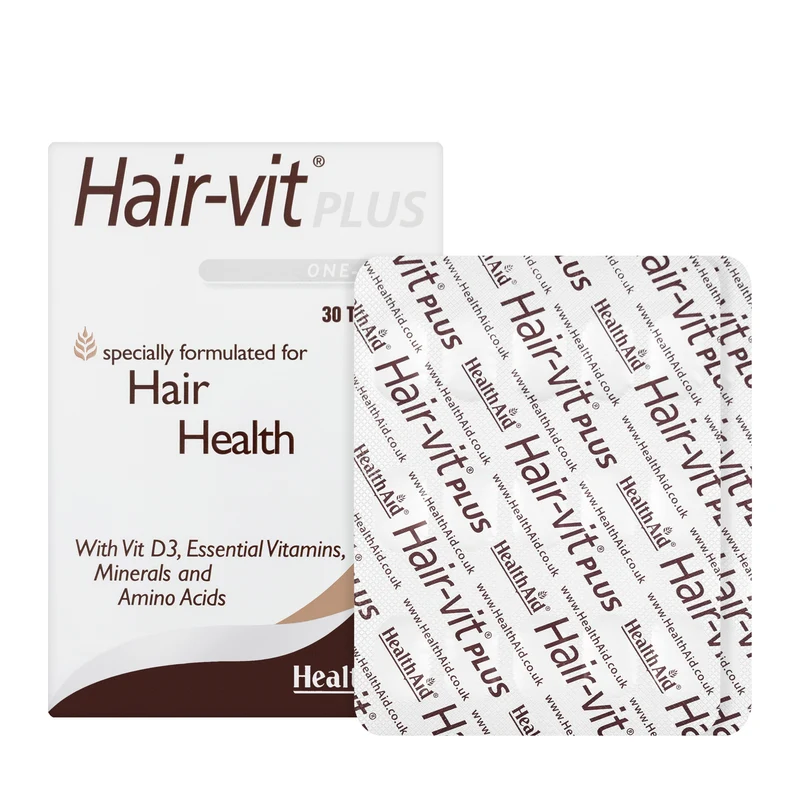 Health Aid Hair Vit Plus 30 Tablets