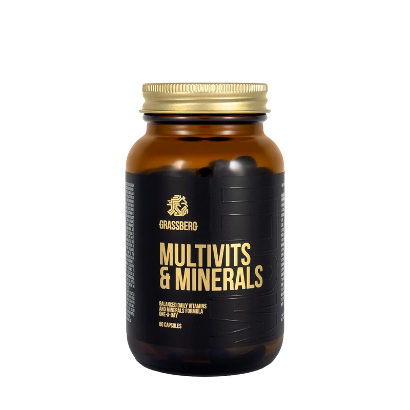 Grassberg Multivits and Minerals 60 Capsule