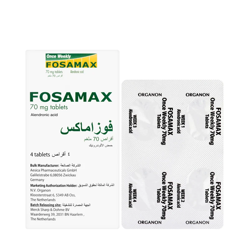Fosamax Weekly 70Mg 4 Tablets