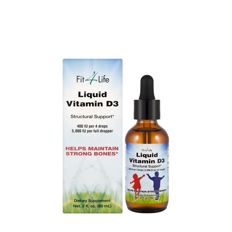 Fit4Life Vitamin D3 Liquid 2 Oz