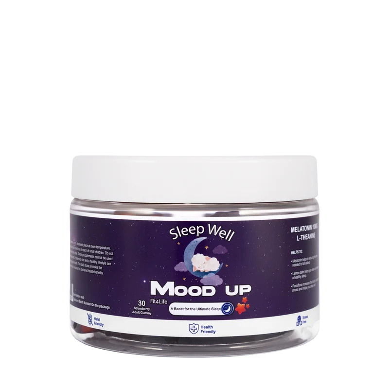 Fit4Life Mood Up Melatonin Adult Gummies 30Pieces