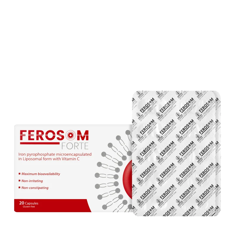 Ferosom Forte 20 Capsule