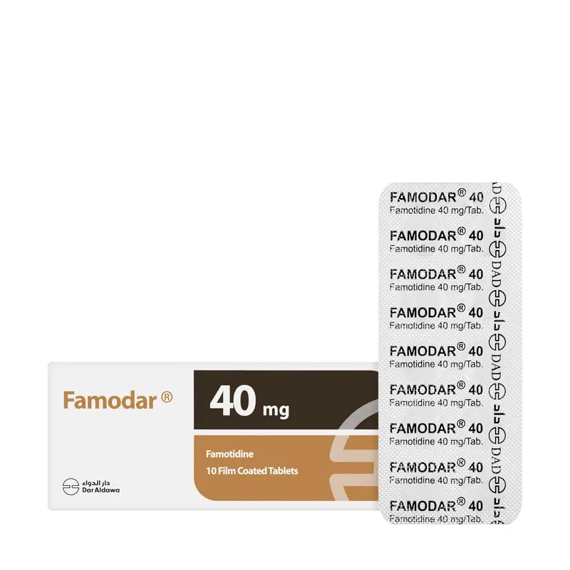 Famodar 40Mg 10 Tablets